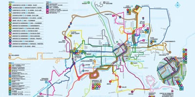 Квебек обществен транспорт картата